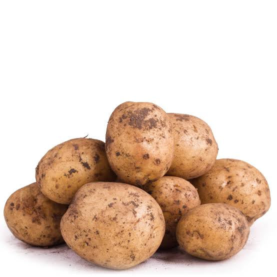 Potatoes, brushed (per kg)