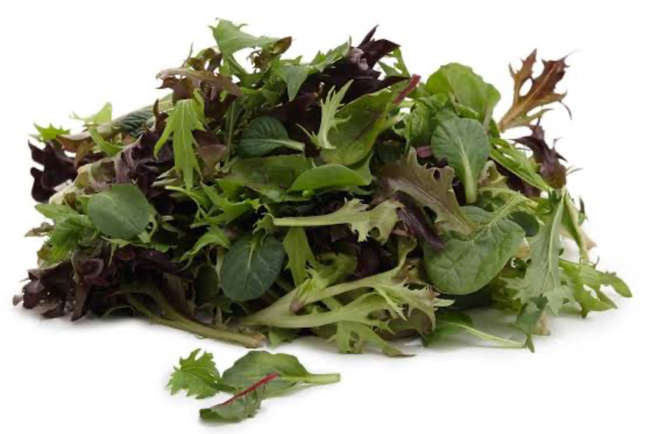 Salad mix, mesclun (per 100g)