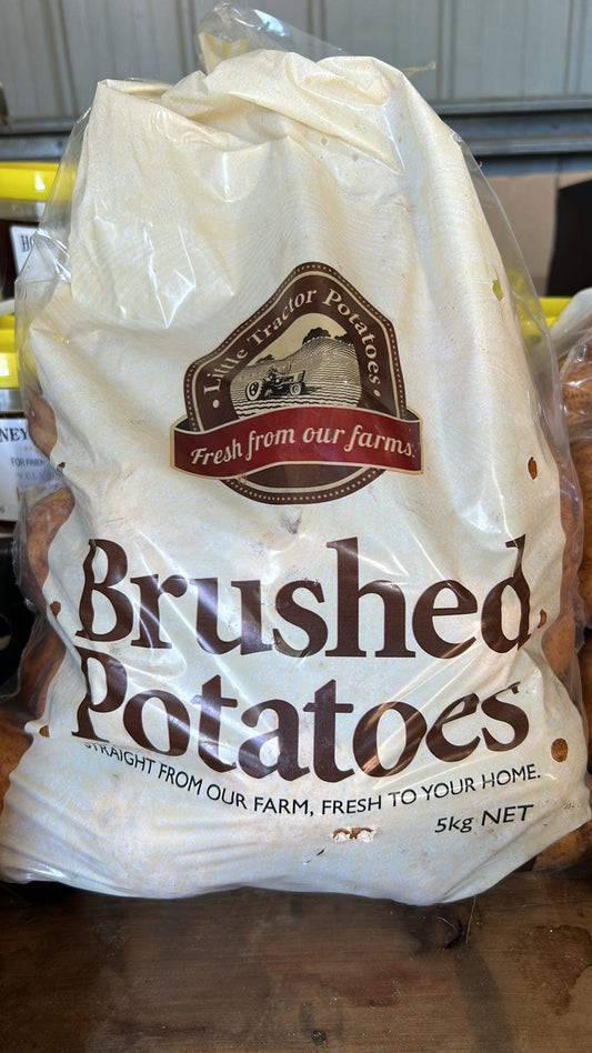 Potatoes, brushed (5kg bag)